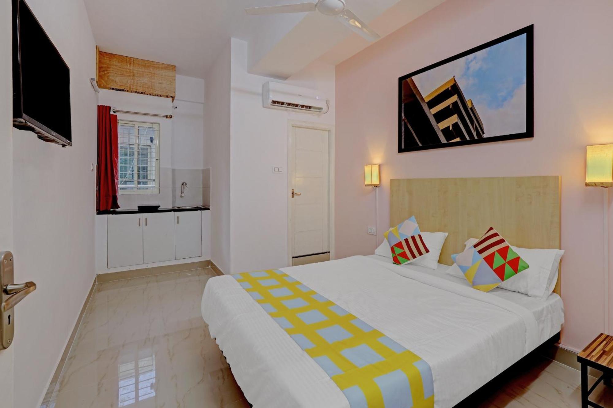 Hotel O Home Compact Studio Kr Puram Near Phoenix Marketcity Бенґалуру Екстер'єр фото
